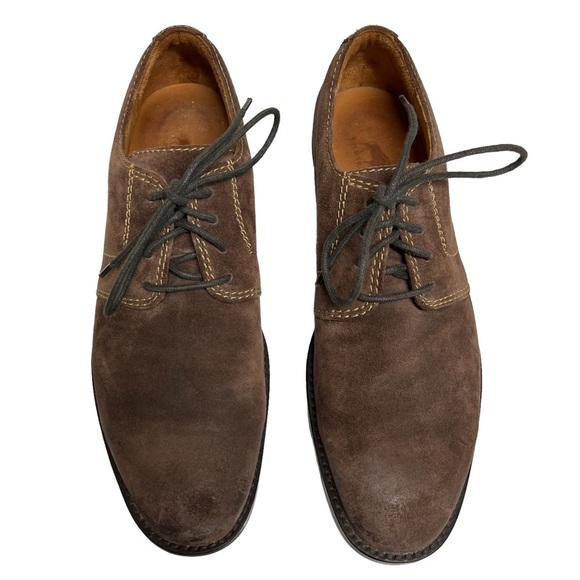 H.S. Trask Men\'s Oxford Suede Shoes Size 10 main image 9